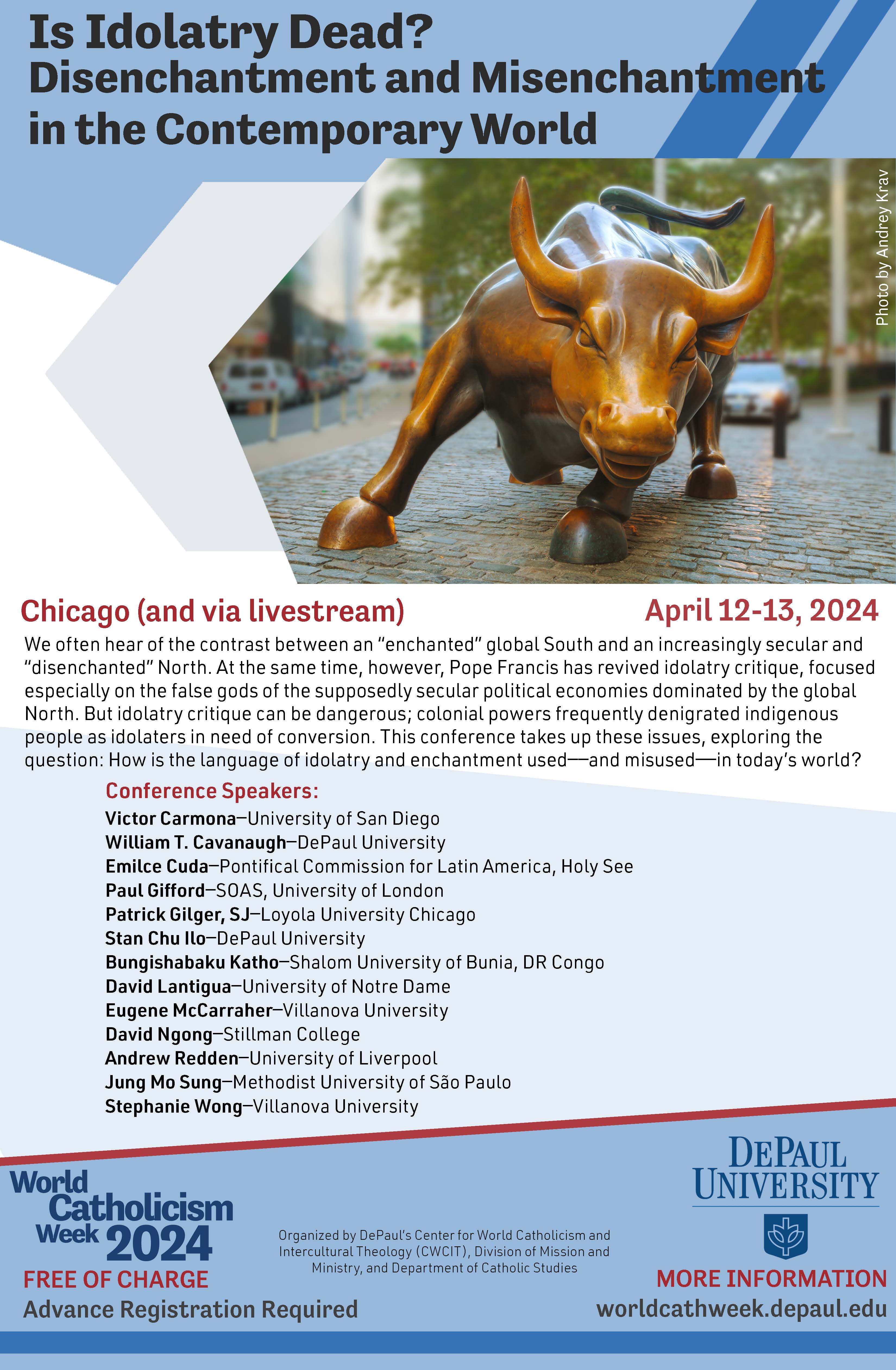 World Catholicism Week Center for World Catholicism & Intercultural